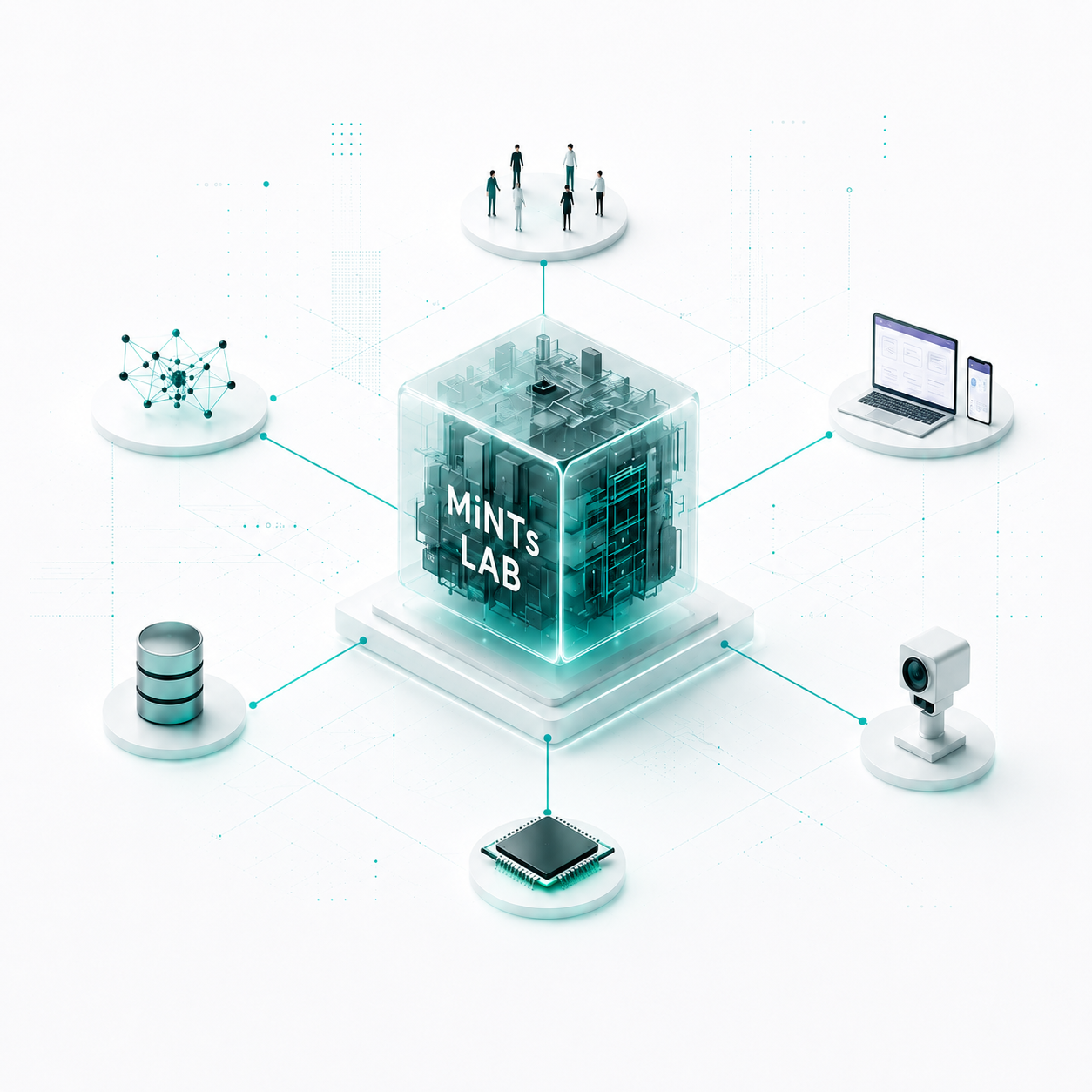AI、デバイス、Web、データ、コンピューティングを接続するMiNTs Lab